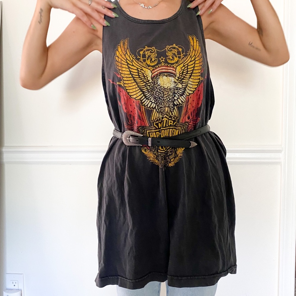 Oversize Harley Davidson Shirt